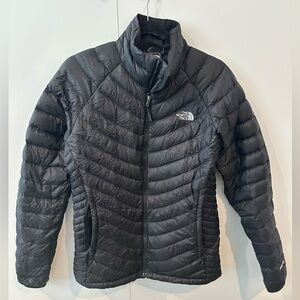 The North Face Black 800 Pro Quilted Winter Jacket